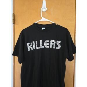 The Killers Shirt UK & European Tour 2018 Indie Rock Band Shirt Men's Tee M New